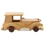 Wooden Classical Vintage Roof Car Jeep Toy, 4 image