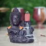 Meditating Buddha Backflow Smoke Fountain Incesne Holder with 10 Cones by, 2 image