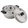 Butterfly Stainless Steel Multi Purpose Steamer with Mini Idli Plate and Multi Purpose Steamer Plate 2 Litre Silver, 6 image