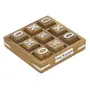 Tic Tac Toe Small Game Wooden Set for Kids Children - Travel Board Brain Teaser Game, 2 image