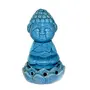 Ceramic Standing Buddha Shape Incense Cone Stand for Best Gifting Home Decoratives (Sky Blue), 2 image