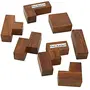 Handmade Wooden Game Pentameno Tangram Jigsaw Puzzle Rectangle, 4 image