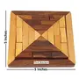 Handmade Indian Wood Jigsaw Puzzle - Wooden Tangram for Kids - Travel Game for Families - Unique Gift for Children, 6 image