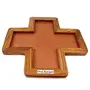 Handmade Indian 9-Pieces Plus Board Cross Jigsaw Puzzle Game - Wooden Toy Game - Brain Teaser, 5 image