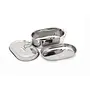 Coconut Stainless Steel Lunch Box 1 Container Capsule Shape Single (400 ml), 2 image