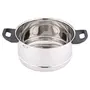 Coconut Stainless Steel Idly Cooker 4-Piece Silver, 10 image