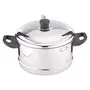 Coconut Stainless Steel Idly Cooker 4-Piece Silver, 4 image