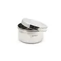 Coconut Hammered Stainless Steel Container/Storage Box/Deep Betha Dabba/Grocery Box - 1 Qty (4000 ML), 2 image