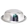 Coconut Stainless Steel Basin 22Guage /Multipurpose Bowl -1 Unit - Diameter - 24.5 cm, 2 image