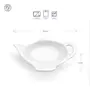 Porcelain Tea Bag Holder | Coaster | Caddy | Spoon Rest, 3 image