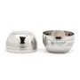 Coconut Stainless Steel Ringer Apple Bowl/Vati/Katori - Set of 6 (8 cm Diameter) - Capacity Each Bowl 160ML, 2 image