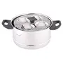 Coconut Stainless Steel Idly Cooker 4-Piece Silver, 8 image