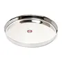 Chapti Beeding Khumcha Spl/Dinner Plate Size 14 30.5 cms (Pack of 6 Stainless Steel), 2 image