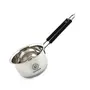 Coconut Stainless Steel Sauce Pan and Tea Strainer Set 2-Pieces Silver, 4 image