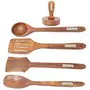 Wooden Kitchen Essentials Spoon Set with Masher, 2 image