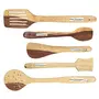 Brown Wooden Spoon Set of 5, 3 image