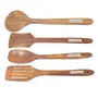 Wooden Spatula and Ladle Set Pack of 4, 3 image