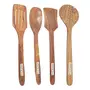 Wooden Spatula and Ladle Set Pack of 4, 2 image