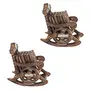 Wooden Chair Coaster Set Pack of 2, 3 image