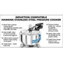Hawkins Stainless Steel Presure Cooker 2 Litres Silver, 3 image