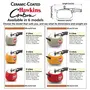Hawkins Contura Ceramic Coated Presure Cooker 3 litres Tomato Red, 6 image