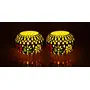 Glass Mosaic Candle Votive VOT-59X59-4inch (Pack of 2), 2 image