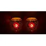 Glass Mosaic Candle Votive VOT-56X56-4inch (Pack of 2), 2 image