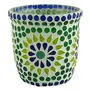 Glass Mosaic Candle Votive VOT-49X49-3inch (Pack of 2), 3 image