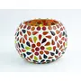 Glass Mosaic Candle Votive VOT-34X34-3inch (Pack of 2), 3 image