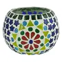 Glass Mosaic Candle Votive VOT-35X35-3inch (Pack of 2), 3 image