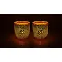Glass Mosaic Candle Votive VOT-68X68-4inch (Pack of 2), 2 image