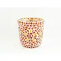 Glass Mosaic Candle Votive VOT-69X69-4inch (Pack of 2), 3 image
