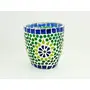 Glass Mosaic Candle Votive VOT-67X67-4inch (Pack of 2), 3 image