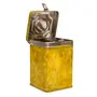 Hand Painted Canister Old Style Antiqua Yellow, 5 image
