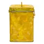 Hand Painted Canister Old Style Antiqua Yellow, 2 image