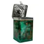 Hand Painted Canister Old Style Antiqua Green, 2 image