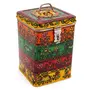 Hand Painted Canister Old Style Celebration, 4 image