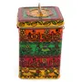 Hand Painted Canister Old Style Celebration, 5 image