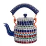 Hand Painted Mosaic Tea Kettle Steel Small: Multi, 2 image