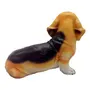Dog/PetAnimal Figure Statue Home Interior Decor Gift Item(H-14 cm), 4 image