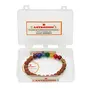 7 Chakra Stone and Rudraksha Bracelet for Men and Women Multicolour, 3 image