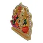 Goddess Lakshmi/Laxmi & Lord Ganesha Idol God Statue Gift Item(H-8 cm), 3 image