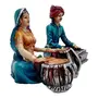 Cultural Rajasthani Traditional Couple Home Decor Statue Gift(H-15 cm), 4 image