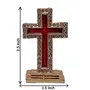 Lord Christ/Catholic Cross Christian Jesus Sign Idol Gift Item (H-4 cm), 2 image