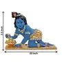 Lord Krishna Makhan Chor Shri Krishan Idol God Statue Gift Item (H-8 cm), 2 image