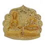 Goddess Lakshmi/Laxmi & Lord Ganesha Idol God Statue Gift Item(H-8 cm), 4 image