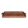 Serve In Style Totally Handpainted Unique Tray To Show Your Hospitality With A Touch Of Mughal Art., 3 image