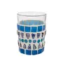 Hand Painted Mosaic Tea Glass Set Blue, 2 image