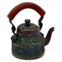Handpainted Tea Kettle Steel Black Beauty II, 3 image