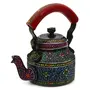 Handpainted Tea Kettle Steel Black Beauty II, 6 image